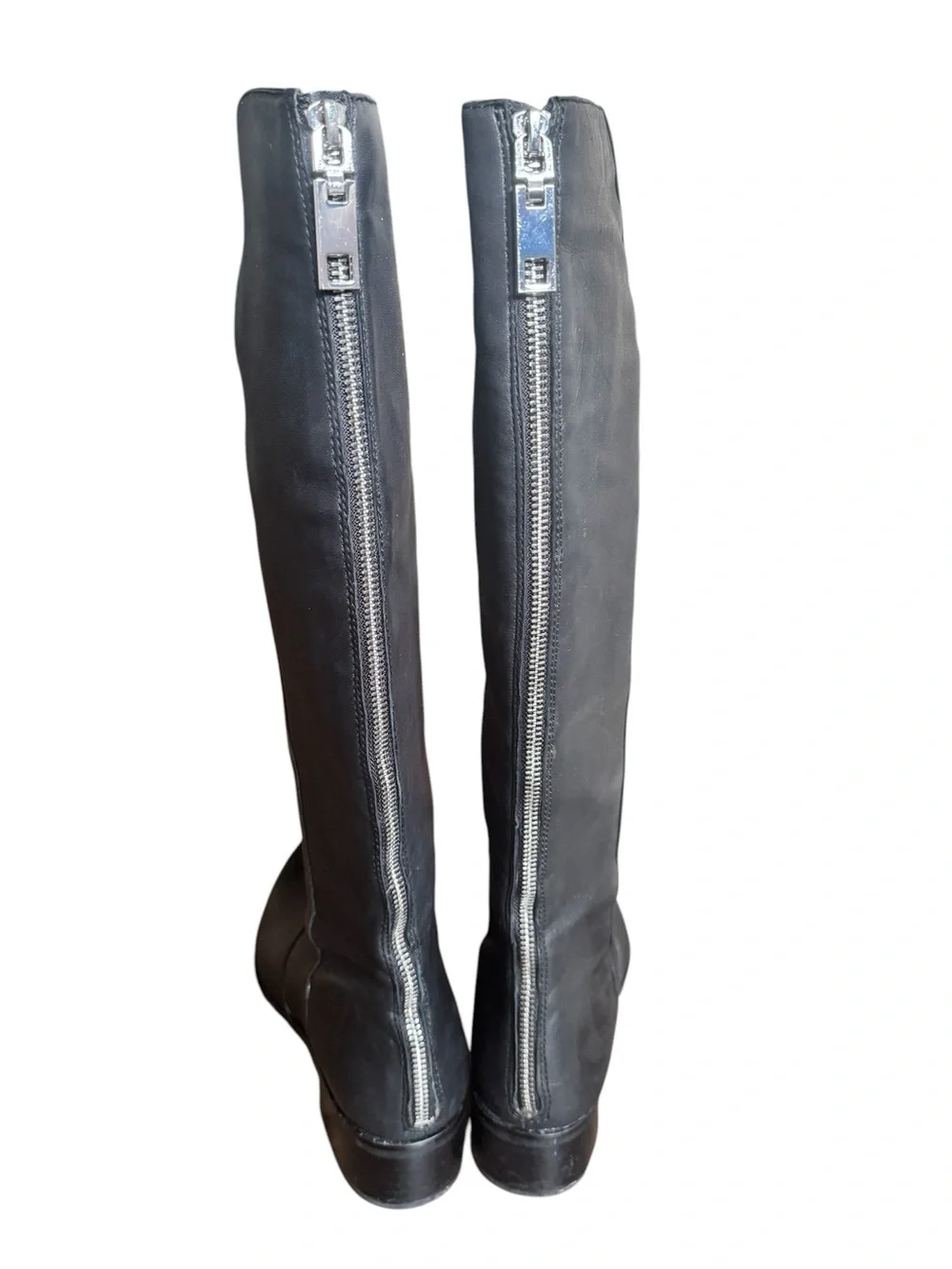Dolce Vita Black Knee High Leather Boots